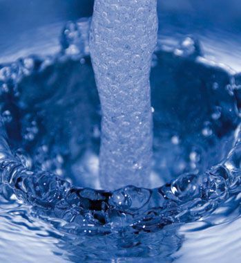 fließendes Wasser
